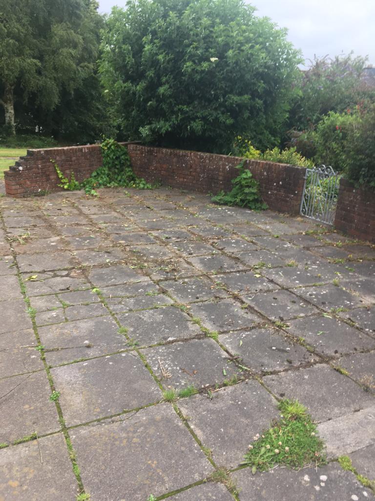 Weeds removed in the Crescent